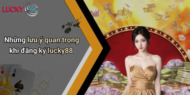 Đăng Ký Lucky88: Hướng Dẫn Chi Tiết, Mẹo Hay Và Ưu Đãi Hấp Dẫn 3 Những lưu ý quan trọng khi đăng ký lucky88